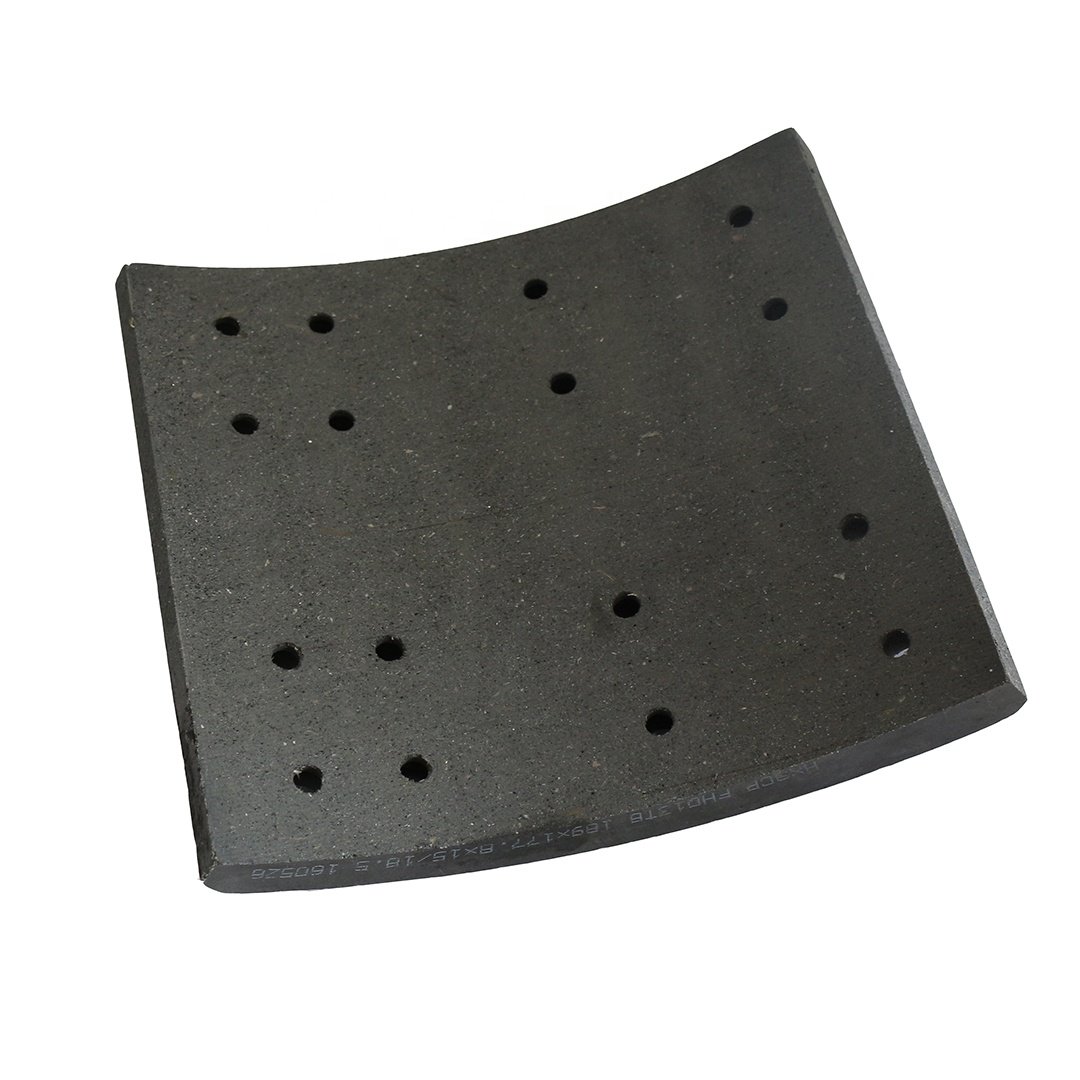 Heavy Truck Brake Drum Lining Wva19037 Truck Spare Parts